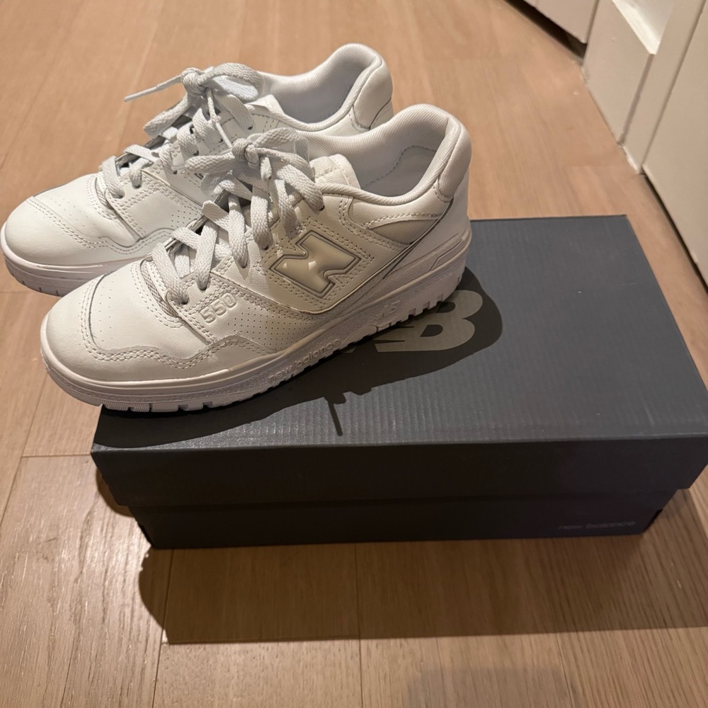 New Balance 550 White/White Sneakers